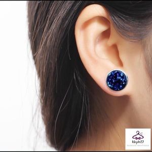 🌺Vintage Stud Blue Earrings